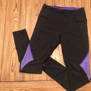 Victoria Secret Sport Purple Mesh Legging